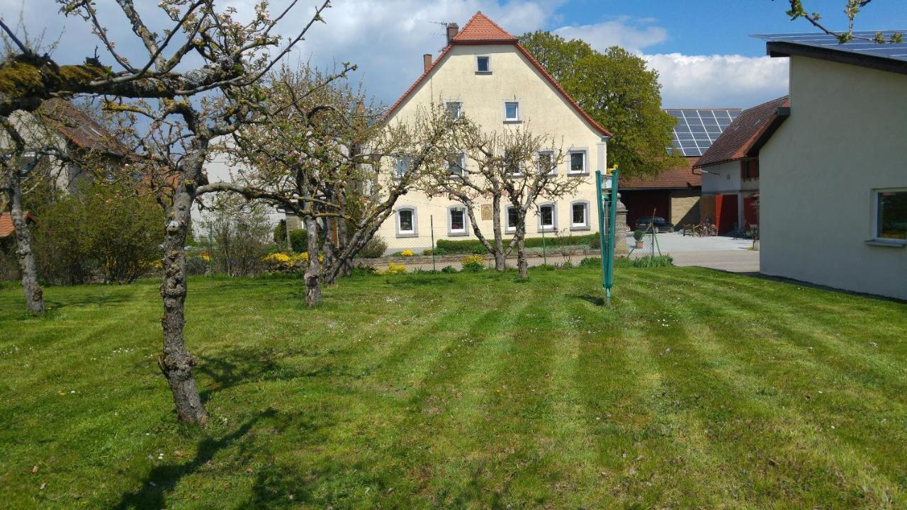 Gasthaus Zum Goldenen Ross Creglingen Kültér fotó